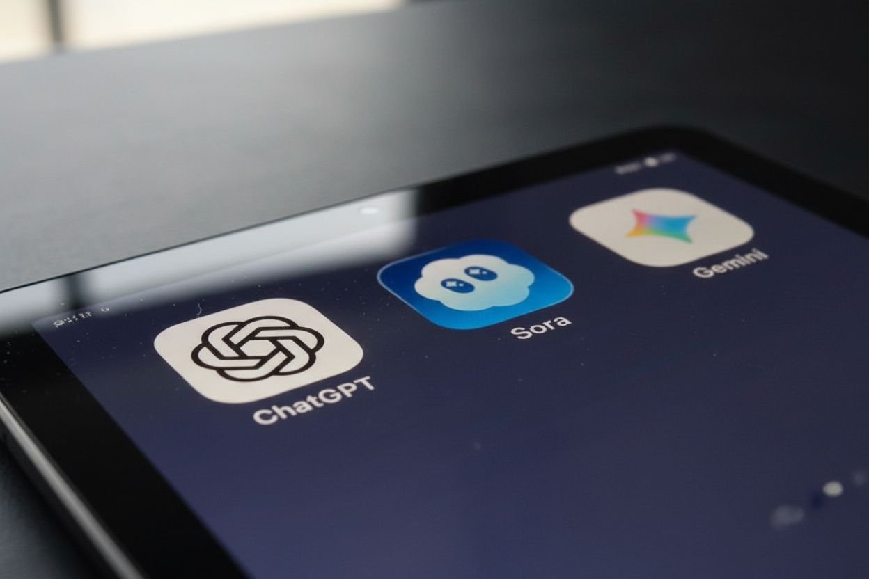Crescimento do ChatGPT desacelera em 2025, Google Gemini avança