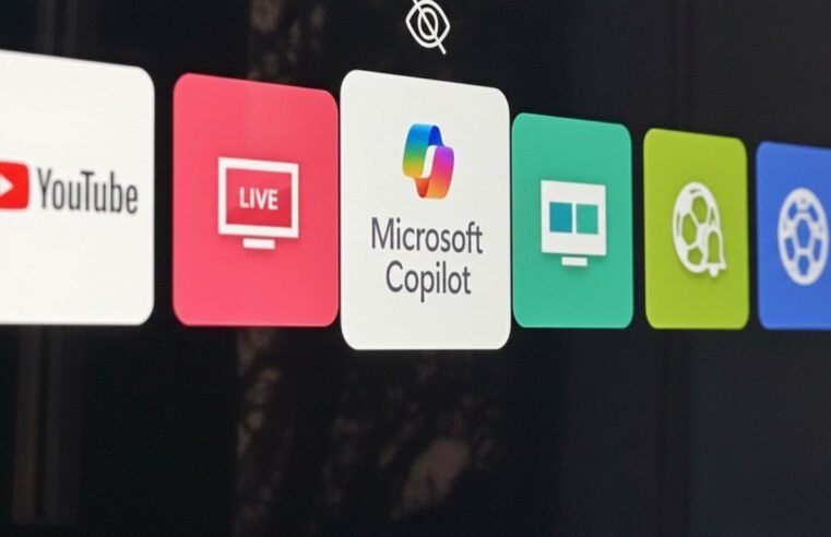 Como remover o ícone do Copilot na TV LG