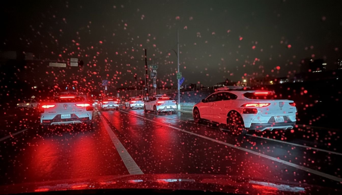 Táxis autônomos da Waymo travam em apagão