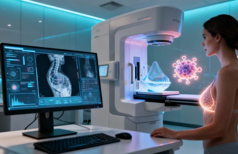 Inteligência artificial na mamografia reduz câncer agressivo