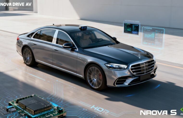Nova S-Class com NVIDIA DRIVE AV e arquitetura L4-ready