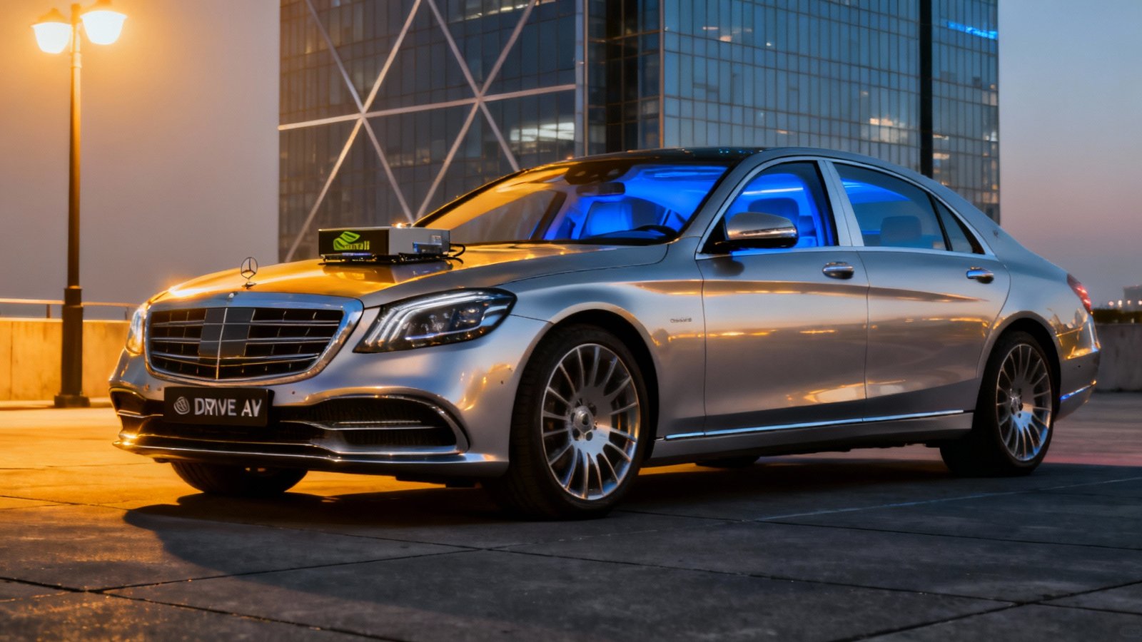 Nova S-Class da Mercedes traz NVIDIA DRIVE AV com L4-ready