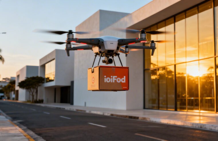 Delivery por drones no Brasil: iFood investe US$ 5,8 mi