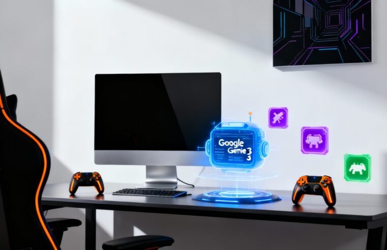 Google Genie 3: IA do Google assusta mercado de games