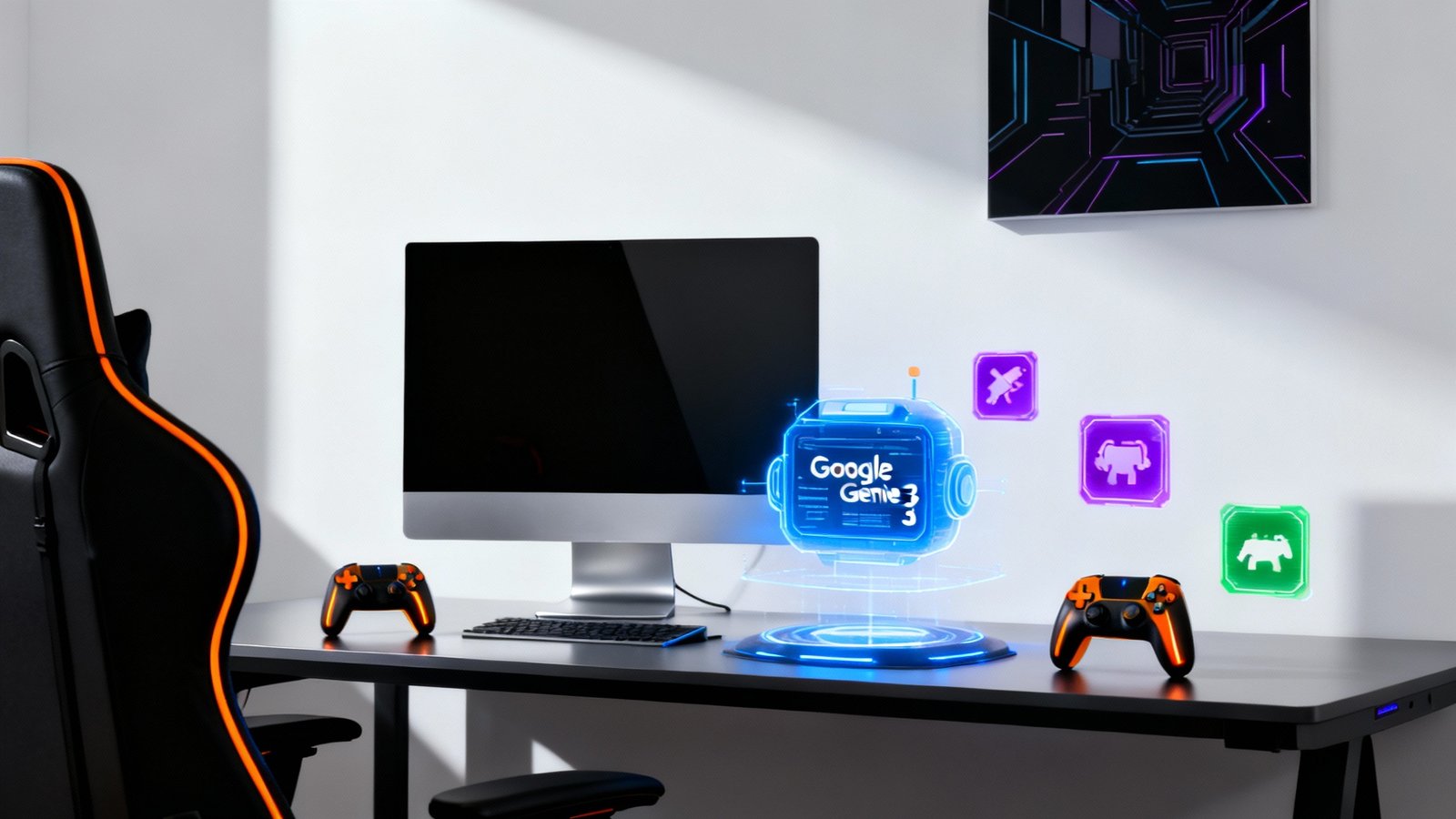 Google Genie 3: IA do Google assusta mercado de games