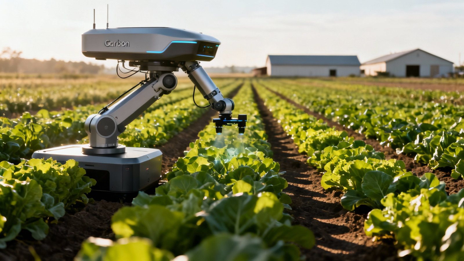 IA agrícola identifica plantas sem retreino, diz Carbon Robotics