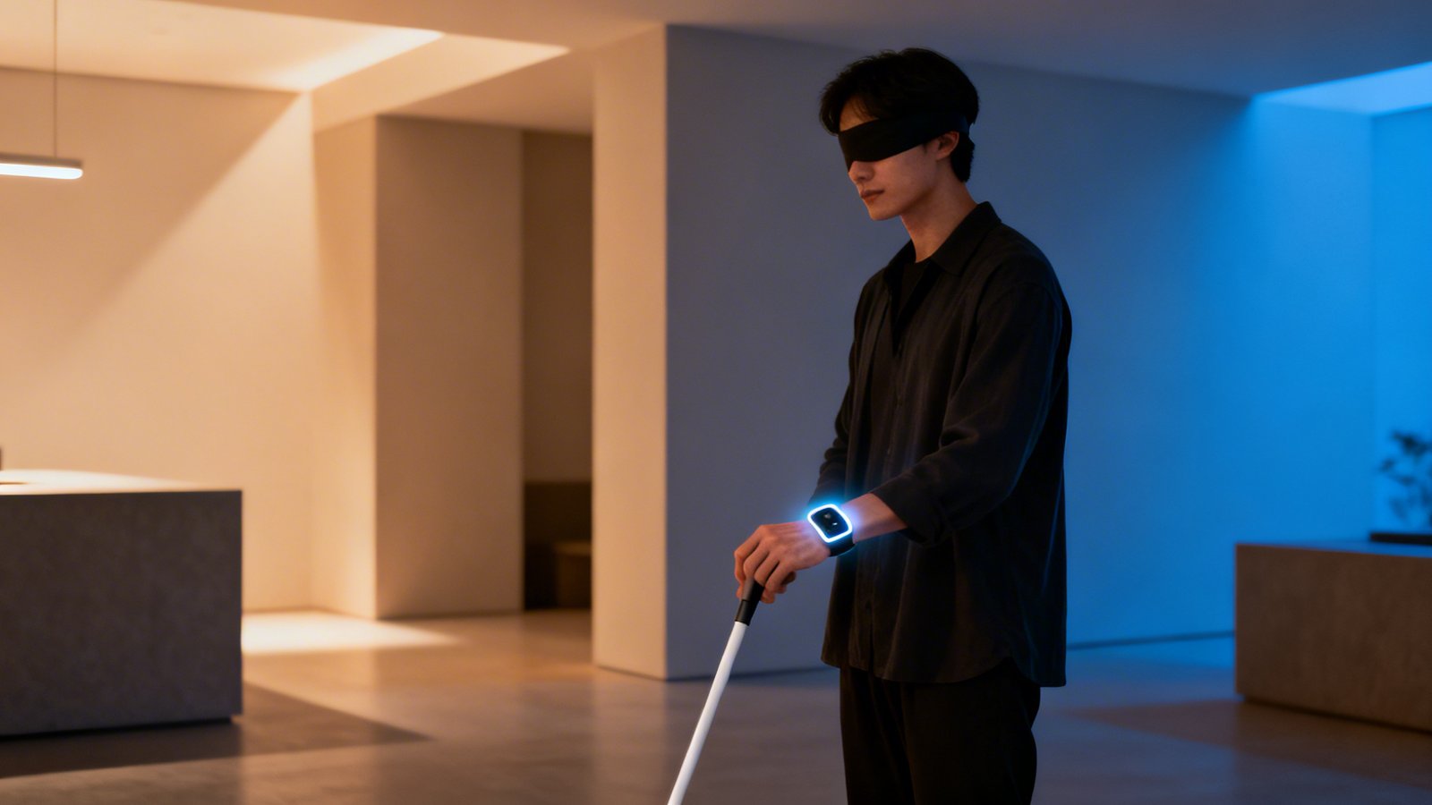 IA como espelho digital: autonomia para pessoas cegas