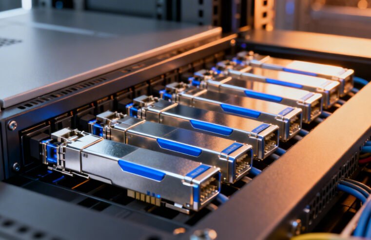Transceptores ópticos: nova aposta dos data centers de IA