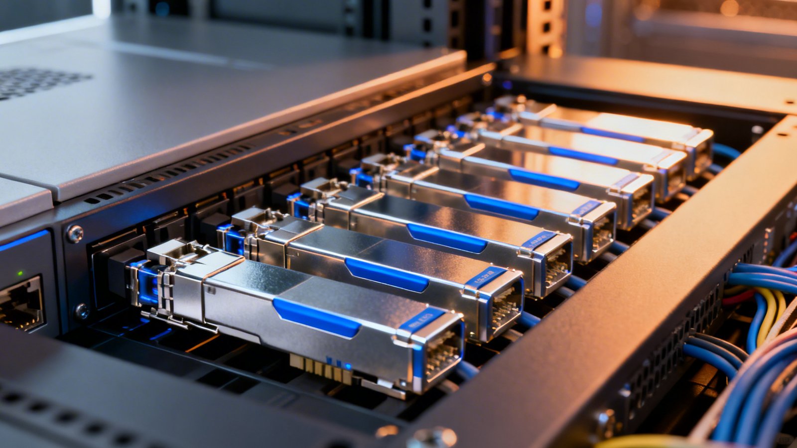 Transceptores ópticos: nova aposta dos data centers de IA